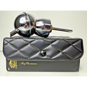 Vtg King Chromeware 60s Automated Jigger Canada MCM Chrome Alcohol